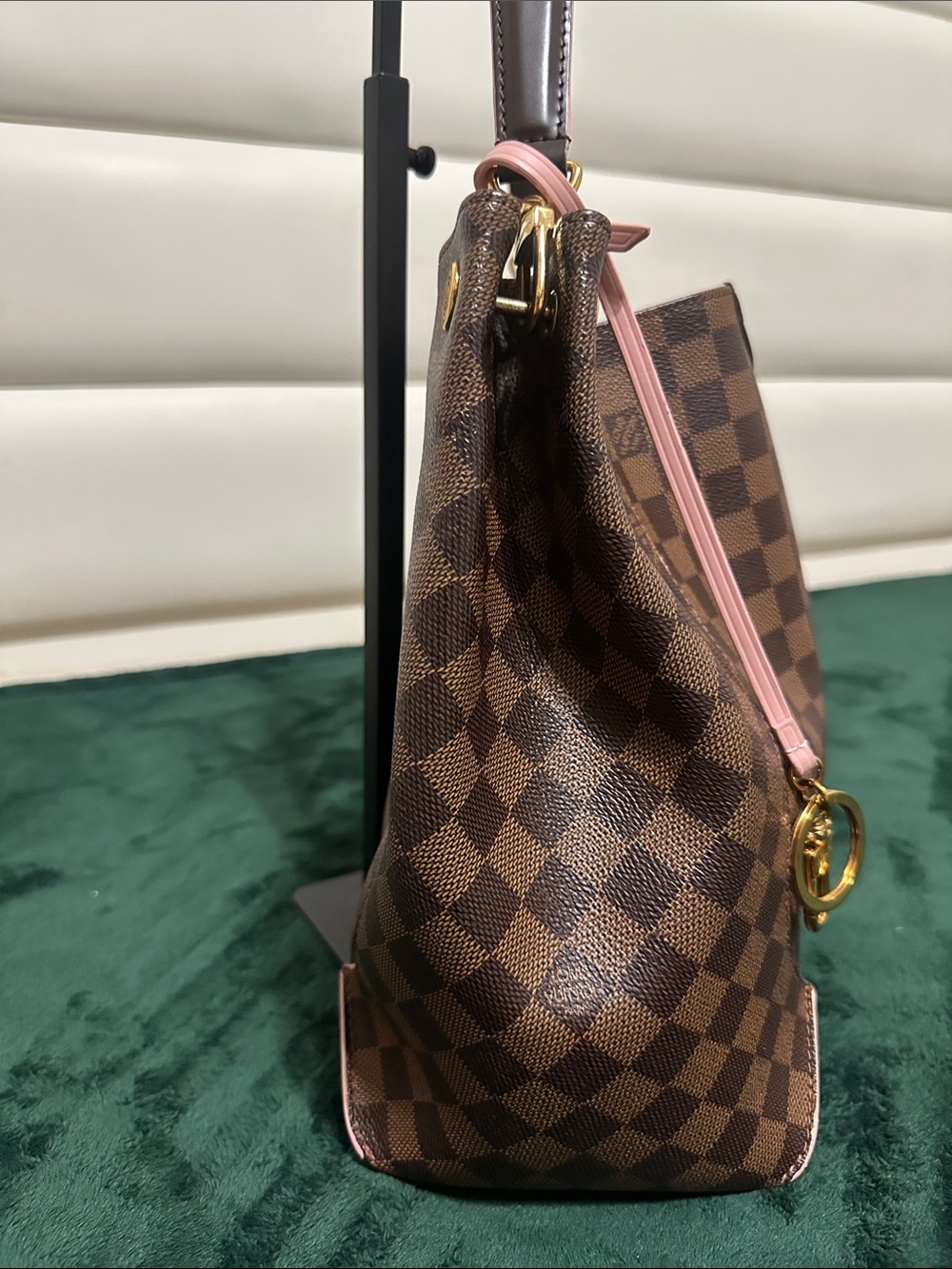 Louis Vuitton Damier Caissa Hobo Bag - Picture 6 of 15